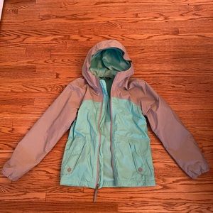 North Face kids rain coat